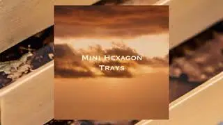 Notre Monde Mini Hexagon Trays