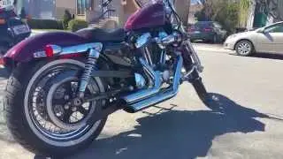 Harley Davidson Seventy Two Vance and Hines Exhaust