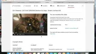 Content ID Copyright Issue Dispute Ubisoft Monetize Policy Rainbow Six Siege Fix Problem Stream