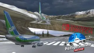 Pro Flight Simulator Deluxe - Boeing 737 Takeoff & Landing Gameplay Nintendo Switch 4K