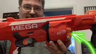 Nerf N-Strike Mega Series RotoFury Blaster Review