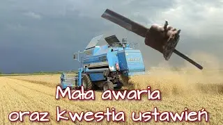 Żniwa 2021 #4 - Bizon BS - Mała awaria i kwestia ustawień