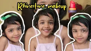 Rhinestone makeup | Saher's makeup look ✨️ 😍 💖 