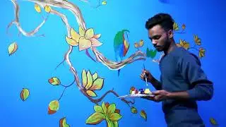 Wallpaintings customised wall painting.