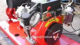 MOTOBOMBA COM MOTOR DIESEL V2 BRANCO COM PAINEL AUTOM&Aacute;TICO.wmv