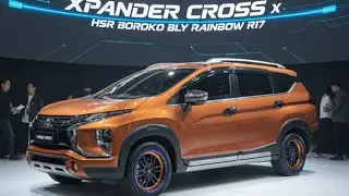Modifikasi XPANDER Cross Ganti Velg HSR RAINBOW BOROKO BLY Ring 17 Plus Ban Accelera EVT 215 55 R17