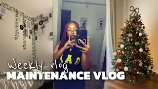 Maintenance Week Vlog | getting vines for my bedroom| Hair & Nails Done