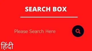 Awesome CSS Search Box Using Only HTML & CSS| responsive search box| animated search bar|2021 2022