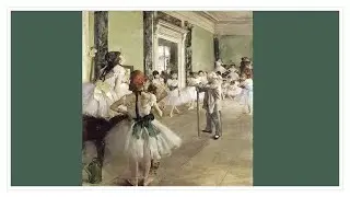 The Ballet Class, Edgar Degas