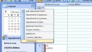 Customer Appointment Manager Demonstration - Part 2