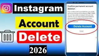 Instagram Account Delete Kaise Kare Permanently | Instagram ID Delete Kaise Kare | Instagram Delete