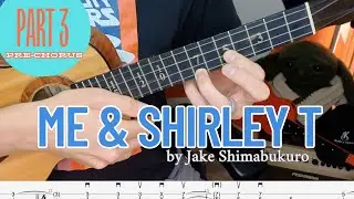 Jake Shimabukuro - Me & Shirley T Pre-Chorus (Ukulele Tutorial)