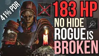 No Hide 183 HP RUPTURE Rogue is BROKEN |  Dark and Darker