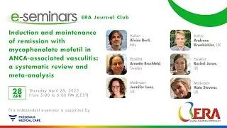 Induction and maintenance of remission with mycophenolate mofetil in ANCA-associated vasculitis
