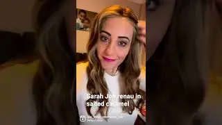 Little look at Sarah Jon renau in salted caramel