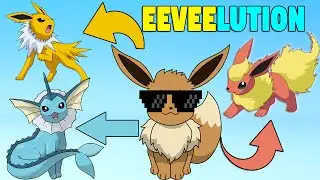 EEVEE-lution ! Eevee Evolution Easter Egg / CP Calculation Jolten Vaporeon Flareon | Pokemon Go #32