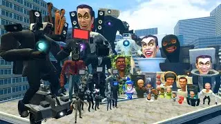 Skibidi Toilet NEW HISTORY of Epic Battles!!! Garry's mod WAR #2