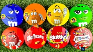 Colorful Candy Mix | 1 M&M&rsquo;s Box Unwrapping Satisfying ASMR