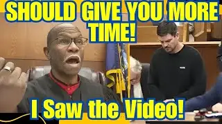Man BEGS Judge Simpson for MERCY After Probation Violation Caught on Video