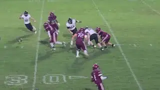 BUNKER HILL BEARS FOOTBALL vs. Draughn 8/22/2025-Not exactly the way they drew it up, but first down