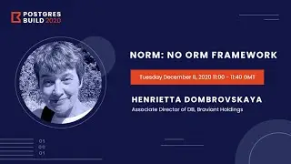 NORM: No ORM Framework