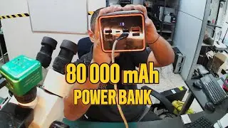 80,000 mAh Power Bank Charging Port repair