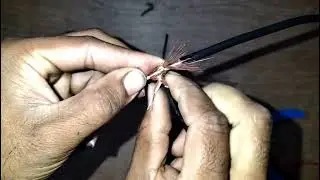 Aluminium wire copper wire joint easy || How to make aluminium copper wire tips