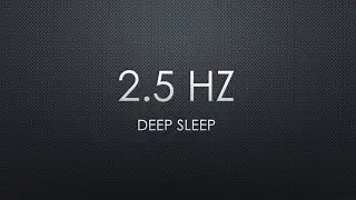 2.5hz Isochronic Tones for Deep Sleep ASMR