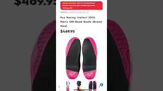 Motorhelmets Store Sale Fox Racing Instinct IDOL Men's and Comp Buckle Youth Off-Road Boots #shorts