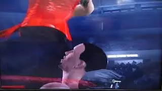 SvR 2008 Gameplay RickMaster gets a StinkFace from Candice Michelle
