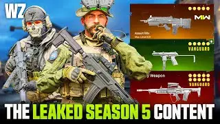 The WARZONE SEASON 5 WEAPONS, Operators & Event Have Leaked... (Warzone Leaks)