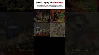 Global Legacy of Ramayan, Story of Prabhu Ram across Countries #ramayan#ram#hanuman#sanatan#divine