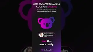 Why human readable code with Kadena