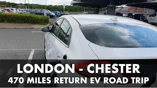 Another easy 470 miles round trip with Ioniq EV 28.