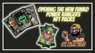 Opening the new Funko X Power Rangers NFT packs