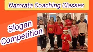 Slogan competition at Namrata Coaching Classes#easy learning#funlearning#skills#easytechniques#short