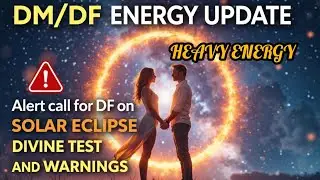 ✨DM/DF Energy Update💫Warning  And  Divine test⚛️Heavy Energy ✨#solareclipse#twinflamehindi#dm