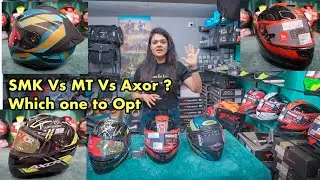 SMK, AXOR Or MT Which one is the Best Helmet under 5000 ₹ | #GyaniGuruvar