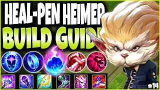 MAX HEAL-Pen Heimerdinger OP ~ LoL Meta Heimerdinger Build Guide #14 🔥 LoL Top Heimer s12 Gameplay