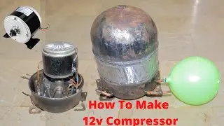How To Make 12v Compressor For Refrigerator Dc 12v Refrigerator Compressor 12 volt DC Compressor
