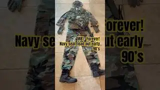 90&rsquo;s Navy Seal Kit! #militarysurplus #armysurplus #sealteam #m81 #woodland