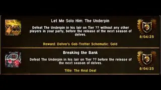 The Underpin Solo | Let me Solo Him Achievement | World of Warcraft: The War Within