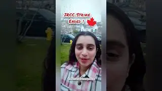 IRCC Strike Ended ! 🥳🇨🇦 #irccstrike #ircc #shorts #canadaimmigration