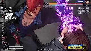 KOF XV: IORI YAGAMI RARE USED COMBO