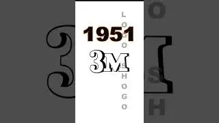 3M Logo Evolution #3m #history #logoshogo
