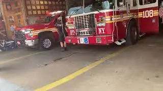FDNY Batallion 35 responding to gas odor.