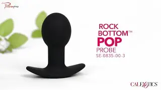 Rock Bottom Pop Probe by Rock Bottom | Silicone Rechargeable Massager Demo