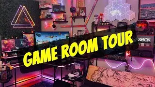 My Game Room Tour 2025 #gameroom #battlestation #gaming #setup