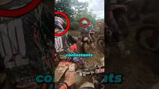 Biker Realised Something Crazy During This Race 😳