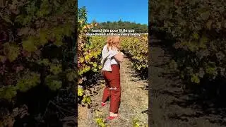 Thank god I was there to save her! #winery #rescue #funny #wine #winetasting